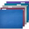 Amazon Basics Hanging Folders, Pack of 25, Letter Size, Assorted Jewel-tone Colors 39 916Urfoc10L