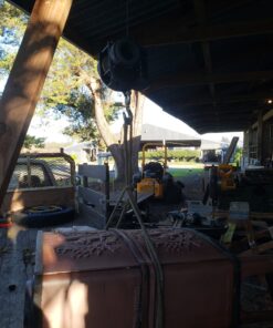 WARN 101575 Handheld Portable Drill Winch with 40 Foot Synthetic Rope: 750 lb Pulling Capacity , Gray 750 lb. Capacity Synthetic Rope 17 916W7ibrfML