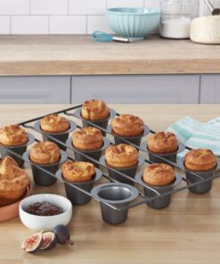 Chicago Metallic 26121 Professional 12-Cup Non-Stick Mini-Popover Pan, 16-Inch-by-10.75-Inch 21 916bjxlWPCL