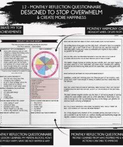 Law of Attraction Planner 2024 - Deluxe Weekly, Monthly Planner, a 12 Month Journey to Increase Productivity & Happiness, Life Organizer, Gratitude Journal, Stickers, Gift Box BLACK ASTRO Dated 10 916hOYD1AXL