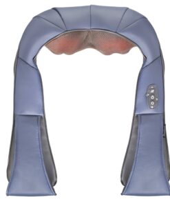 Alternative view of Bruntmor Cordless Rechargeable Neck & Back Pain Relief Products | Shiatsu Massager 3-D Deep Kneading Portable Full Body Massager Back Massager for Back Pain with Heat | Ideal for Relieving Shoulder