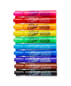 Alternative view of Mr.Sketch 1924010 Scented Washable Markers, Chisel Tip, Assorted Colors, 10-Count