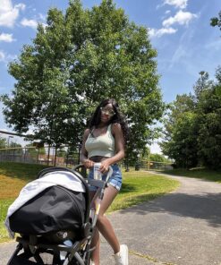 Graco SnugRider Elite Car Seat Carrier, Lightweight Frame, Travel Stroller Accepts any Graco SnugRide Infant Car Seat, Black 4-Wheel 34 916u9flWDLL