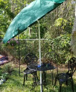 ONIVA - a Picnic Time Brand Outdoor Canopy Sunshade Beach Umbrella 5.5' - Small Patio Umbrella - Beach Chair Umbrella, (Hunter Green) Hunter Green 42 916we1x9EuL