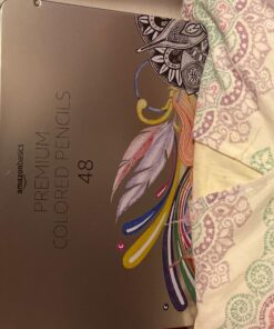 Amazon Basics Premium Colored Pencils, Soft Core, 48 Count Set 48 Count (Pack of 1) 44 916ycPOpsmL