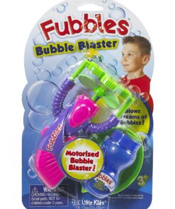 Little Kids Fubbles Bubble Blaster Tons of Bubbles Fan Includes 2oz of Bubble Solution, (Colors May Vary) (414) 6 916zEfhBpjL