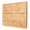 Heim Concept Organic Bamboo Cutting Boards for Kitchen Extra Large Chopping Board with Juicy Groove Perfect for Meat, Vegetables, Fruits, Cheese (18x12x3/4) 34 9173O2WZjjL