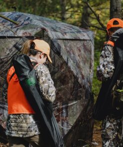 Barronett Blinds RA200BW Radar Pop Up Portable Blind, Bloodtrail Backwoods Camo 29 917DvHMQQxL