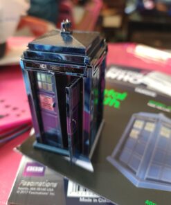 Fascinations Metal Earth Doctor Who Tardis 3D Laser Cut Model - Blue 31 917E94h9JPL