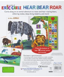 Alternative view of World of Eric Carle, Hear Bear Roar 30-Button Animal Sound Book - Great for First Words - PI Kids