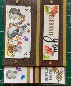 Alternative view of Penny Black PB30013 Clear Stamp Set, Critter Party