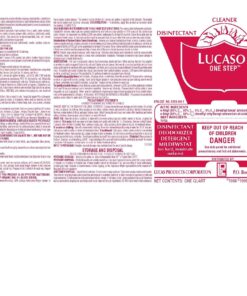 Lucasol One Step Disinfectant 32 Ounce 32 Fl Oz (Pack of 1) 6 917IT76rmIL