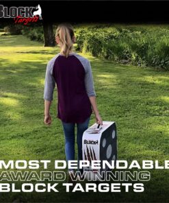 Block GenZ Youth Open Archery Arrow Target - Patented Open Layer Design, Easy Arrow Removal, Great Visibility, Lightweight, Easy to Transport, Two GenZ XL (20") 21 917KCopZqxL