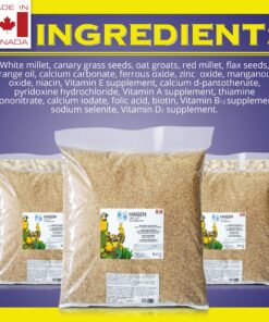 Hagen Parakeet/Budgie Staple Vme Seed, 25-Pound,Green Budgie 25 Pound (Pack of 1) 14 917LoWrwT4L