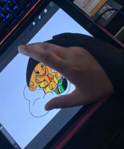 eZAKKA Tablet Drawing Glove, Artist Glove for Graphic Tablet Art Creation Pen Display and iPad Pro Pencil(Blue,Red, Black,Purple) 15 917PvWoM74L