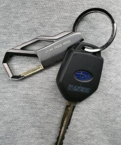 HUNGER Car Business Keychain Key Ring for Men, Small, Black 21 917UPwS4noL