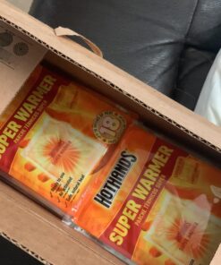 HotHands Body & Hand Super Warmers - Long Lasting Safe Natural Odorless Air Activated Warmers - Up to 18 Hours of Heat - 40 Individual Warmers 45 917ZTQzfBL