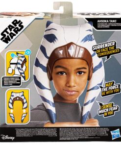 STAR WARS Ahsoka Tano Electronic Mask with Phrases & Sound Effects, Toys for 5 Year Old Boys and Girls 14 917aXm02yOL