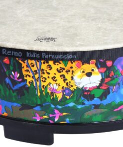 Remo KD-5822-01 Kids Percussion Gathering Drum - Fabric Rain Forest, 22" Gathering Drum (22") 10 917eIZ2 cjL