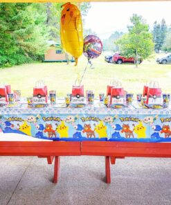 Anagram International 2946001 Pikachu Shape Balloon Pack, 31", Yellow 19 917ekncUa6L