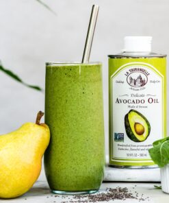 La Tourangelle, Avocado Oil, All-Natural Handcrafted from Premium Avocados, Great for Cooking, as Butter Substitute, and for Skin and Hair, 16.9 fl oz 33 917ltPEZIHL