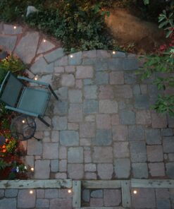 DEKOR Paver Dot LED Lights for Driveways, Paths, Walkways, Stone, Concrete - Low Voltage Lighting (10ft. Cables, Light Kit) 10.0 Feet 11 917mwZ r0aL