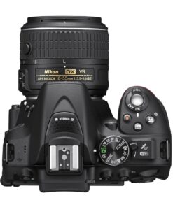 Nikon D5300 24.2 MP CMOS Digital SLR Camera with 18-55mm f/3.5-5.6G ED VR Auto Focus-S DX NIKKOR Zoom Lens (Black) 52 917naIcSeqL