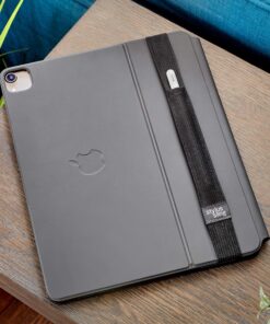 Stylus Sling Pencil Holder with USB Adapter Pocket for Apple Pencil (1st and 2nd Gen) - Compatible with iPad Pro 11/10.9/9.7 & iPad 6th Gen Cases, Black 11/10.9/10.2/9.7-inch 19 917sztXKQ L