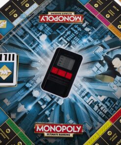 Hasbro Gaming Monopoly Ultimate Banking Edition Board Game for Families and Kids Ages 8 and Up, Electronic Banking Unit (Amazon Exclusive) 35 9182pEhZnL