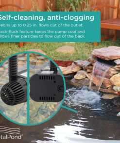 TotalPond 1200 GPH Waterfall Pump, Black 15 9188oCiLfAL