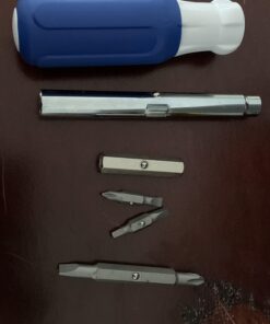 LENOX Tools Screwdriver, 9-in-1 Multi-Tool (23932) , Blue 1 Pack 18 918A5VIlsCL