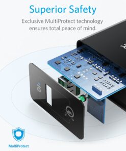 Anker Quick Charge 3.0, 18W 3Amp USB Wall Charger - Fast Charging, Compatible with Wireless Charger, Galaxy S10e/S10/S9/S8/Plus, Note 9/8, LG V40/V30+, iPhone, iPad and More 34 918BMFEr04L