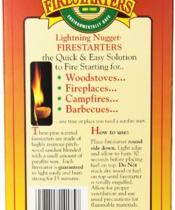 Alternative view of Lightning Nuggets Inc 0-47815-14175-7 12-Count Firestarters