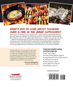 Easy Campfire Cooking: 200+ Family Fun Recipes for Cooking Over Coals and In the Flames with a Dutch Oven, Foil Packets, and More! (Fox Chapel Publishing) Recipes for Camping, Scouting, and Bonfires Paperback 18 918C4t9JsNL