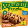 Nature Valley Protein Granola Bars, Peanut Butter Dark Chocolate, 5 ct 5 Count (Pack of 1) 9 918CDNkqRyL