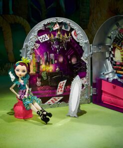 Mattel Ever After High Way Too Wonderland High and Raven Queen Playset, 6 years and up 32 918HH5s7OXL