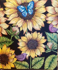 Twilight Garden Coloring Book: Published in Sweden as "Blomstermandala" (Gsp- Trade) Hardcover 67 918JDdXDTyL