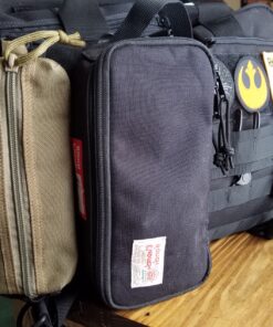 Rough Enough Small Tool Bag Pouch Large Black Pencil Case Box for Kids Boys School Men Cordura Heavy Duty 59 918KRyc3neL