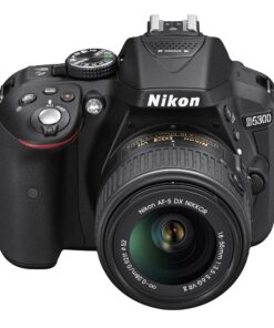 Nikon D5300 24.2 MP CMOS Digital SLR Camera with 18-55mm f/3.5-5.6G ED VR Auto Focus-S DX NIKKOR Zoom Lens (Black) 50 918LAY32pYL