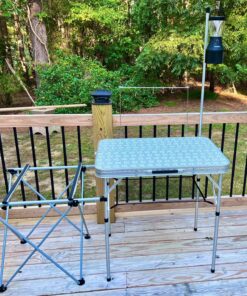 Coleman Pack-Away Portable Camp Kitchen, Outdoor Folding Kitchen with Spacious Prep Area, Side Table, Lantern Holder, Hanging Hooks, & Mesh Shelf; Great for Camping, Tailgating, Grilling & More Portable Kitchen 29 918Oe9JbnSL 1