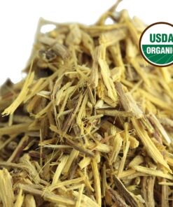 Licorice Root Tea 1LB (16Oz) 100% CERTIFIED Organic Licorice Root Cut and Sifted (Glycyrrhiza glabra), in 1 lbs. Bulk Resealable Kraft BPA free Bags from U.S. Wellness Naturals 19 918OhgJyTEL