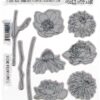Stampers Anonymous Tim Holtz Cling Rubber Flower Garden Stamp Set, 7 x 8.5" - CMS-215 32 918OwqGr7CL