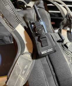 abcGoodefg 3 in1 Radio Holder Holster Case Pouch Bag for GPS Kenwood Motorola baofeng UV5R UV82 UV5RA 888S Retevis H777 Two Way Radio Walkie Talkie MSC 20C (1Pack) 1Pack 29 918ThU pnFL