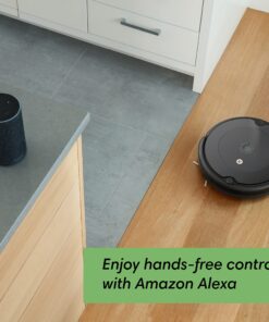 iRobot Roomba 694 Robot Vacuum-Wi-Fi Connectivity, Personalized Cleaning Recommendations, Works with Alexa, Good for Pet Hair, Carpets, Hard Floors, Self-Charging, Roomba 694 36 918Xlde2yJL