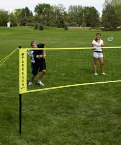 Park & Sun SportsPark & Sun Portable Indoor/Outdoor Badminton Net Standard Yellow/Black 12 918c8UfKh8L