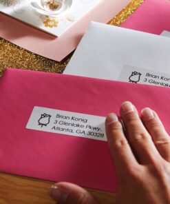 DYMO Authentic LW Mailing Address Labels | DYMO Labels for LabelWriter Label Printers (1-1/8" x 3-1/2"), 2 Rolls of 130 (260 Total) 11 918dMqnBfoL