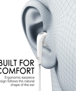 MEE audio RX18 Comfort-Fit in-Ear Headphones with Enhanced Bass (White) Wired White 11 918gZmgHVvL