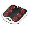 Snailax Foot Massager with Heat, Gifts for Men/Women, Kneading Shiatsu Heated Electric Feet Massager Machine for Plantar Fasciitis,Foot Relief, Washable Cover(White) White SL-593W
