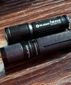 OLIGHT 90 Lumens i3E EOS PMMA TIR Lens AAA Flashlight Compact Keychain Flashlight EDC Flashlight for Night, Camping(Black) Black 63 918nMx4xarL