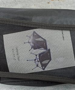 MOON LENCE Camping Chairs, Compact Backpacking Chair Lawn Chair with Side Pockets Portable Lightweight Heavy Duty Small Folding Chair for Hiking & Beach & Fishing Black 35 918oClhQfUL 1